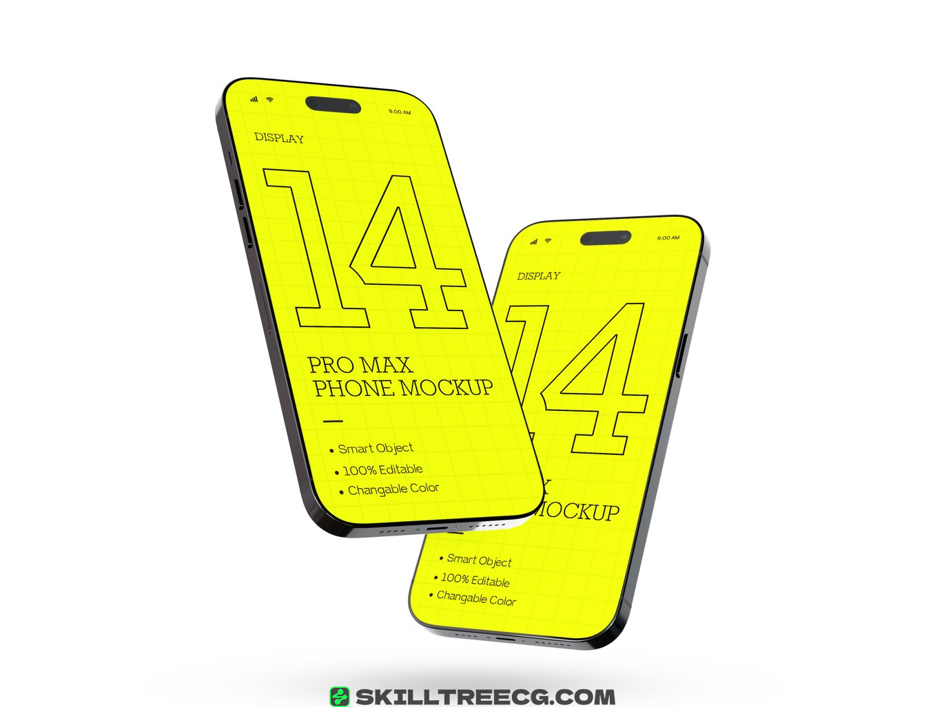 图片[4]-Realistic iPhone 14 Pro Max Screen Psd Mockups（286318）-技能树
